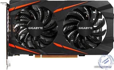 видеокарт Gigabyte Radeon RX 550 Gaming OC
